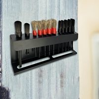 Porte-brosse multifonctionnel 167*450mm pour voiture et vaporisateur Support de rangement pour outils de nettoyage