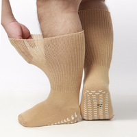 Chaussettes de compression respirantes et anti-humidité pour hommes d'âge moyen, grandes tailles, antidérapantes, toutes saisons – Meilleures ventes e-commerce
