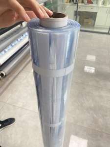 Couverture de bâche transparente Bâche imperméable Rouleau de PVC transparent <span class=keywords><strong>Film</strong></span> transparent en PVC pour auvent de rideau extérieur - Product Image 3