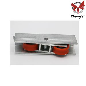 Herrajes para <span class=keywords><strong>Puertas</strong></span>, Rodillo Deslizante de <span class=keywords><strong>Aluminio</strong></span>, Rodillo Doble para Puerta, Rueda para Puerta Corredera - Product Image 4