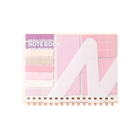 Cuaderno Espiral Personalizado con Cubierta de PP Autoadhesiva, Bloc de Notas Adhesivas, Diario con Bolsillo, Mini Agenda para Uso Diario