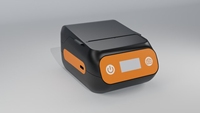 Imprimante d'étiquettes portable 200 DPI, vitesse d'impression 60 mm/s, batterie 2000 mAh, certifiée ROHS, disponible en stock