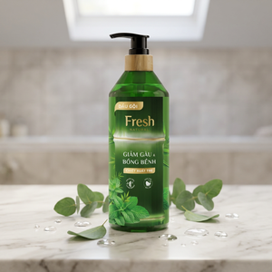 Shampooing Naturel Anti-Pelliculaire & Volumisant 650g à l'Extrait de Bambou, Soin Capillaire, Vente en Gros du Vietnam - Product Image 1