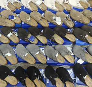 Chanclas para Hombre/Mujer con Suela de Corcho y Cuero Genuino Estilo Coreano con Diseño de Doble Botonadura Acolchadas y Elegantes para Caminar - Product Image 6