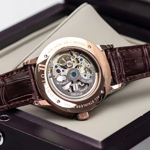 Drioshipping High End New Stainless Steel Luxury Watch Tourbillon Automatic Movement Mechanical Watches for Men - Product Image 5
