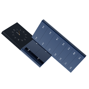 KNX/EIB 2連4キー 温度制御シーンスイッチパネル スマートホームシステム スマート温度スイッチ - Product Image 3