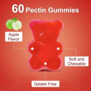 Gomitas de Vinagre de Sidra de Manzana Veganas Sin Gluten OEM ODM, Suplemento para el Cuidado de la Salud para Adultos, Apoyo Digestivo y Pérdida de Peso - Product Image 3