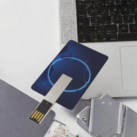 Flashdisk USB 2.0 Custom Logo, Memory Stick 32GB Terukir, Pendrive Portabel untuk Promosi Bisnis