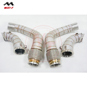 Mertop Top lớp 3.5 ''B * W F90 M5 2017 + F91/F92/F93 M8 s63m 2020 + với lá chắn nhiệt SS304 Ống nhẹ/downpipe - Product Image 3