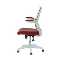 Chaise de bureau ergonomique Silla Oficina Chaise d'ordinateur confortable et respirante en maille avec dossier haut avec appui-tête et accoudoirs 3D