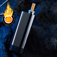 Cendrier de voiture briquet fumer ne peut pas laisser tomber la suie dans la voiture fil de tungstène allumage allume-cigare