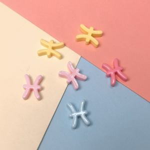 เรซิ่นแฟชั่น<span class=keywords><strong>สี</strong></span>พาสเทลแบบแบน 3 มิติ หลากหลายแบบ สำหรับตกแต่งเคสมือถือ ทำเล็บ สไลม์ และงานประดิษฐ์ต่างๆ - Product Image 5