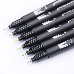 SUPER DOTS Fine Point Malerei Kunst Briefpapier Set farbige Kunst Marker Zeichnung Färbung Pinsel Stifte setzt Graffiti Dual Tip Art Pen - Product Image 6