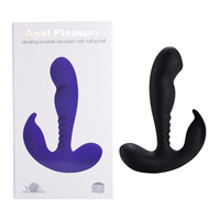 Masseur de prostate en silicone ABS, 10 modes de vibration, rechargeable par USB, étanche, appareil de bien-être