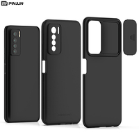 Étui pour téléphone Tecno Camon 17 Pro 19 18 Premier 18T 18i Pro, sacs pour téléphone, protection de l'objectif coulissant, coque arrière en PC mate