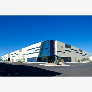 Magazzino Prefabbricato in Metallo a Basso Costo, Showroom in Struttura d'Acciaio, Edificio Prefabbricato in Acciaio - Product Image 6