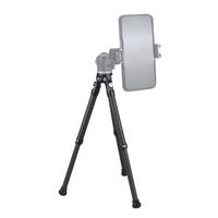 Mini trépied Portable léger en Fiber de carbone 1/4 support de lumière pour OSMO 360 téléphone SLR caméras d'action Selfie support en direct