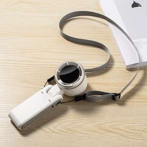 Ventilador de Cuello USB Plegable, Recargable, con Enrollador, HVLS, Personalizado, con 5 Velocidades, 4-6 Horas de Duración, para Uso Doméstico, en el Automóvil y al Aire Libre - Product Image 6