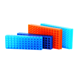 Degao Soporte de Plástico de Doble Cara para 96 Tubos de Centrífuga de 0.5ml, 1.5ml y 2ml, para Uso con PCR y Microcentrífuga - Product Image 1