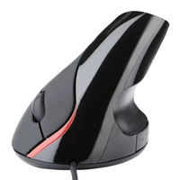 Mouse Ergonomis Mytree Generasi Kedua Optik USB 3D Style untuk Tangan Kanan dengan Pelindung Pergelangan Tangan, Nirkabel 2.4GHz RGB, Laris Terjual