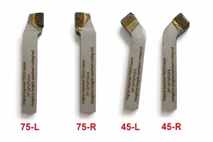Juego de herramientas de torneado cuadradas con punta de carburo CNC importado T5K10, 3 ángulos (<span class=keywords><strong>45</strong></span>, 75, 90), 16x16x110mm, OEM, Mejor Precio - Product Image 4