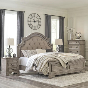 Letto matrimoniale in rovere massello stile country americano, letto cinese antico francese retrò di alta gamma per camera da letto padronale - Product Image 1