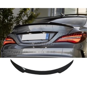 Aileron de coffre arrière pour Mercedes Benz CLA W117 2013-2019, style FD, pièce extérieure pour W117. - Product Image 3