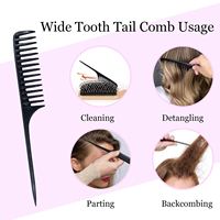 Brosse à cheveux personnalisée en bambou, grande, avec poils de sanglier et nylon, démêlante, antistatique, lissante, pour femmes, cheveux secs, épais et bouclés