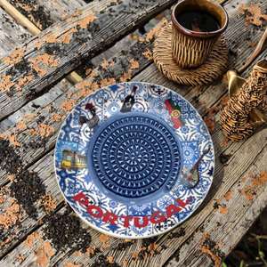 <b>Ceramic</b> Garlic Ginger Grater <b>Plate</b> <b>Ceramic</b> Garlic Chopper Grinder Grating <b>Plate</b> Hand Painting Garlic Grater <b>Plate</b> - Product Image 2
