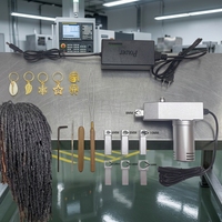 Machine électrique automatique à dreadlocks en acier inoxydable pour la fabrication et le tressage de cheveux