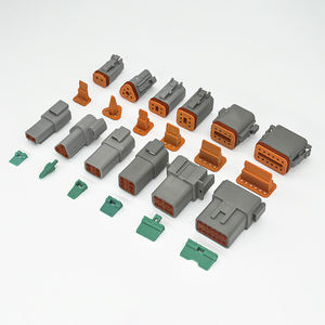 Otomotiv konnektör DT serisi <span class=keywords><strong>2</strong></span> pin <span class=keywords><strong>3</strong></span> 4 5 6 8 12 pin su geçirmez erkek kadın Deutsch bağlayıcı 22-16AWG - Product Image 1