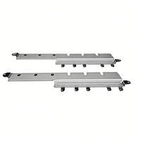 Barra Colectora de Alta Conductividad Personalizada y Duradera de 2 Secciones Apiladas para Programación PLC y Control Industrial con Corriente Nominal de 300A