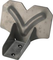 Dispositif de protection de neige en métal-Bouclier de couverture de neige-Support d'acier inoxydable-Déneigeur de toit