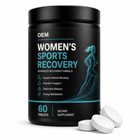 Comprimés de nutrition sportive pour femmes avec étiquetage conforme pour le développement de portefeuilles de marques axées sur l'hydratation et le bien-être