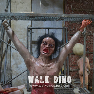 Halloween Op Maat Gemaakt Spookhuis Geanimeerde Dinosaurus Spookmodel Indoor Winkelcentrum Avonturenpark Pretpark Uitrusting - Product Image 2