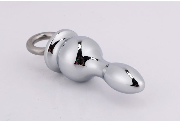 ring anal plug Stainless Steel Urethral Dilator Pull Ring Anal Plug:... From Dgw168,  $19.58 main image 1