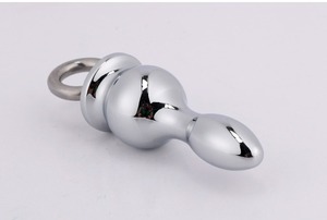 Mulheres/Homens Aço Inoxidável Anéis de Metal Anal Vaginal Butt Plug Grande Médio Pequeno Tamanho Pull <span class=keywords><strong>Ring</strong></span> Sex Toy para Masturbação - Product Image 4