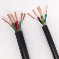 Construction à noyau unique 1.5mm 2.5mm 4mm 6mm 10mm BV/BVR pvc maison câblage en cuivre câble électrique