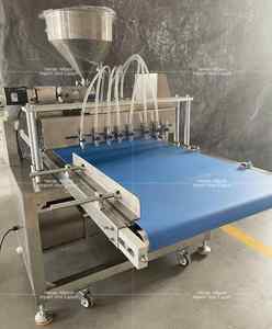 220V Nueva condición Máquina de decoración de pasteles para pan Galletas Tiramisu Cup Cakes - Product Image 5