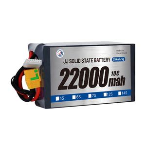 Аккумулятор высокой плотности энергии 22000 мАч 27000 мАч 6s 66000mah 23,7 V 12S 47,4 V твердотельный литий-полимерный аккумулятор для дрона - Product Image 1