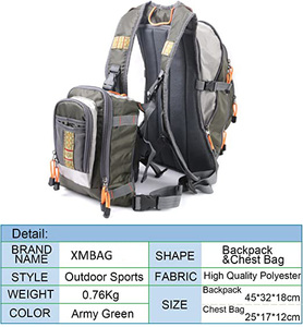 <span class=keywords><strong>Chaleco</strong></span> de <span class=keywords><strong>pesca</strong></span> Paquete de <span class=keywords><strong>pesca</strong></span> <span class=keywords><strong>chaleco</strong></span>/<span class=keywords><strong>Chaleco</strong></span> de <span class=keywords><strong>pesca</strong></span> Sling Pack/<span class=keywords><strong>pesca</strong></span> <span class=keywords><strong>mochila</strong></span> impermeable de <span class=keywords><strong>pesca</strong></span> Rod rollo organizador bolsa - Product Image 3