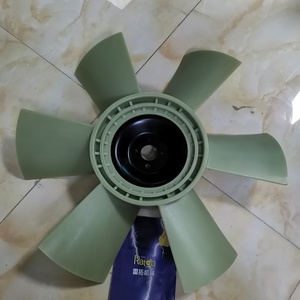 ใบพัดลม 096-5843 0965843 สำหรับรถขุด E120B E200B อะไหล่เครื่องยนต์ ใบพัดลมระบายความร้อน 6 ใบ - Product Image 3