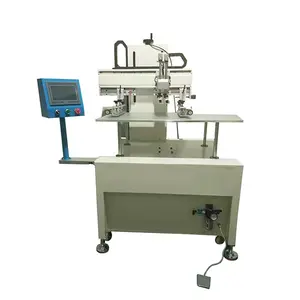 Servo Motor Table Flat Screen Printing Machine for Metal Sheet