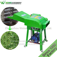 Machine à couper l'herbe et la paille pour l'alimentation animale, modèle Weiwei Factory Sales, 2,2 kW, électrique, pour ferme, broyeur d'ensilage.