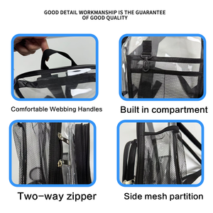 Custom Waterproof PVC <strong>Clear</strong> Plastic School Bags Large Children's <strong>Clear</strong> <strong>Backpack</strong> Transparent Travel <strong>Backpack</strong> - Product Image 4