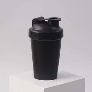 Custom Logo Printed BPA Free 400ml Small Gym Outdoor Transparent Colorful <b>Protein</b> <b>Shaker</b> Smoothie Tumbler Cup with Mixer Ball - Product Image 4