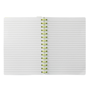 Cá nhân A4 xoắn ốc máy tính xách tay 80-sheet bán chạy nhất bìa cứng với bìa da in phong cách cho nhật ký sử dụng - Product Image 3