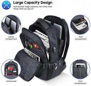 BSCI Factory Waterproof Anti-theft <b>Laptop</b> Backpack <b>Bag</b> 15.6-17 Inch Notebook for Student <b>Women</b> Men - Product Image 3