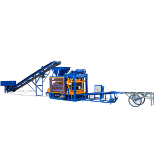Machine automatique de fabrication de blocs de pavés à pression hydraulique QT4-25 avec PLC pour blocs de pavés en béton - Prix en promotion - Product Image 4