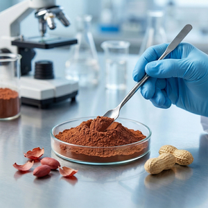 Extracto de piel roja de cacahuete, proantocianidinas, nutritivo para la sangre, <span class=keywords><strong>antioxidante</strong></span>, regulación inmunitaria, polvo, grado alimenticio, 1kg - Product Image 2